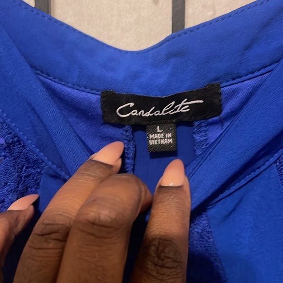 Candalite | Blue and Sequin Dress - Picture 4 of 4